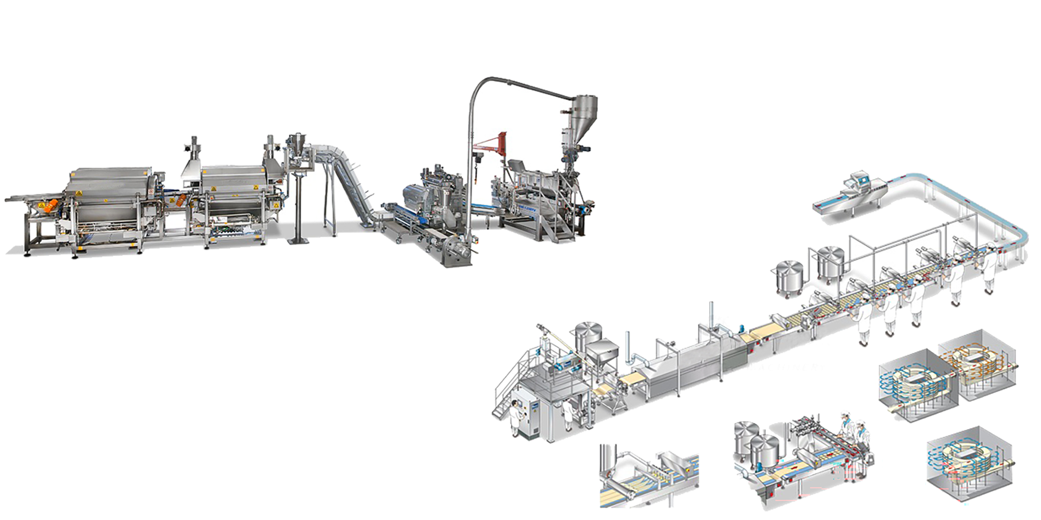 Ready-to-Eat Pasta Production Line